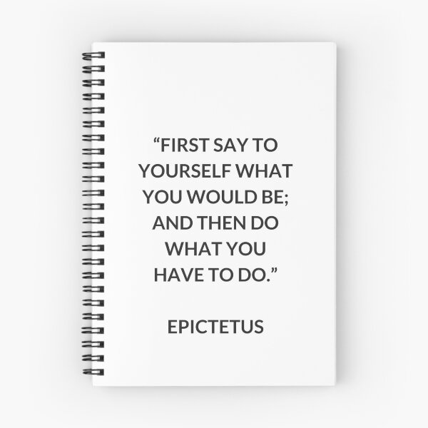 Item preview, EPICTETUS  Stoic Philosophy Quote - words of wisdom designed and sold by Inspirationmotivation.