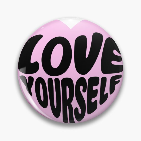 Item preview, Love Yourself Sticker designed and sold by Getsomecakes ⭐⭐⭐⭐⭐.