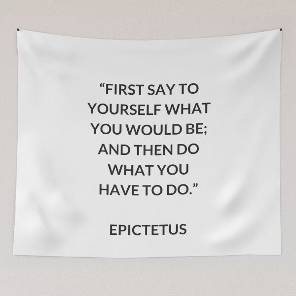 Item preview, EPICTETUS  Stoic Philosophy Quote - words of wisdom designed and sold by Inspirationmotivation.