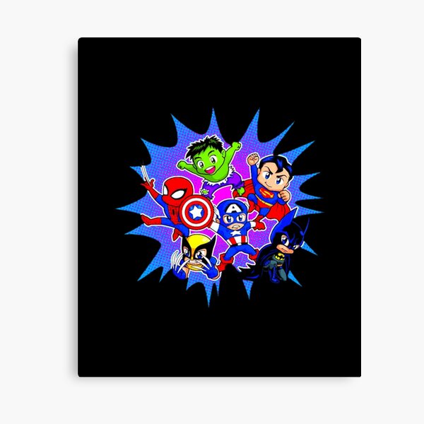 Spidey And His Amazing Friends Canvas Print for Sale by Vegas