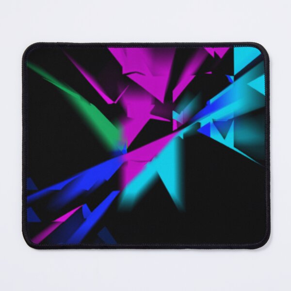 Item preview, Green, Purple and Blue abstract Pattern Decor designed and sold by Boztik-Designs.