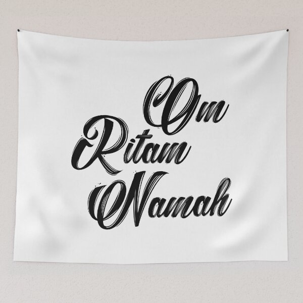Item preview, Om Ritam Namah (black) designed and sold by didijuca.
