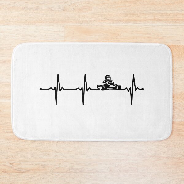 Item preview, Go Kart Racing Driver ECG Heartbeat Bv designed and sold by KleverOlivier.