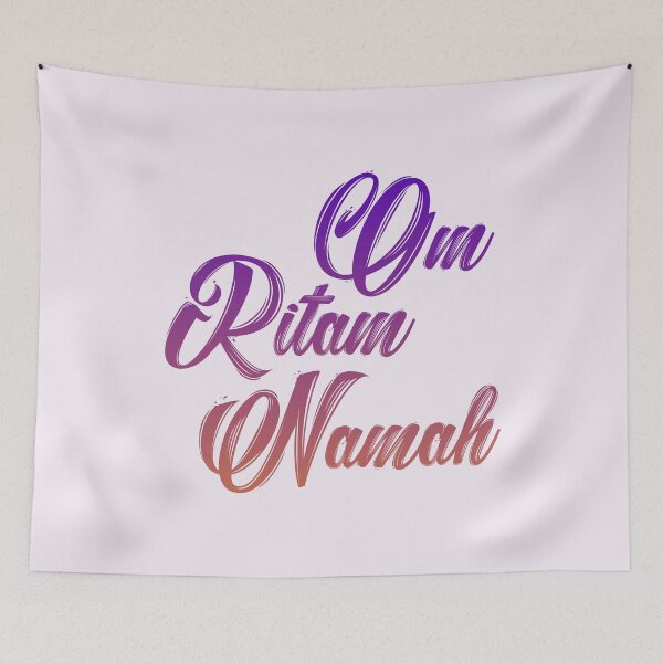 Item preview, Om Ritam Namah (gradient) designed and sold by didijuca.