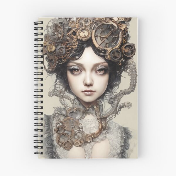 Item preview, Aaliyah Steampunk Girl Portrait  designed and sold by Kamiri.