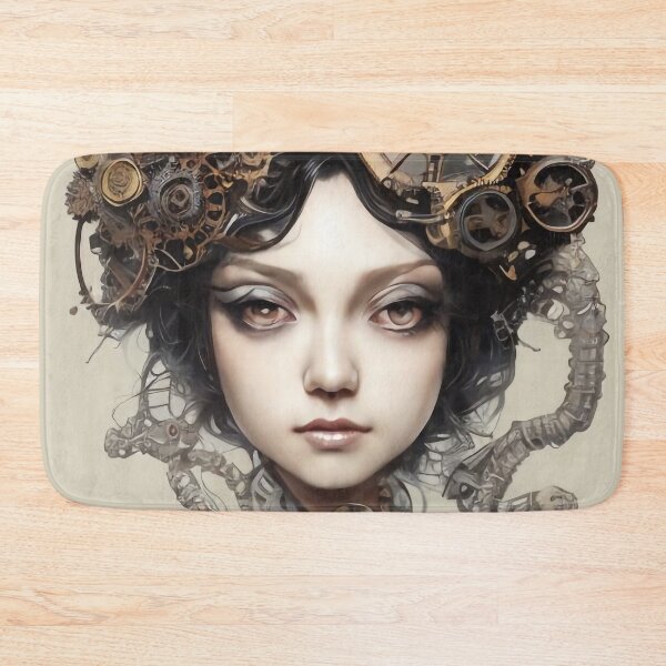 Item preview, Aaliyah Steampunk Girl Portrait  designed and sold by Kamiri.