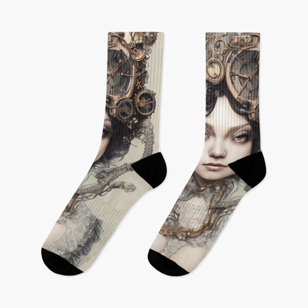 Item preview, Aaliyah Steampunk Girl Portrait  designed and sold by Kamiri.