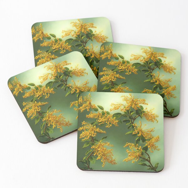 Item preview, Flowers of June Honeysuckle designed and sold by FamiliarPufferfish.