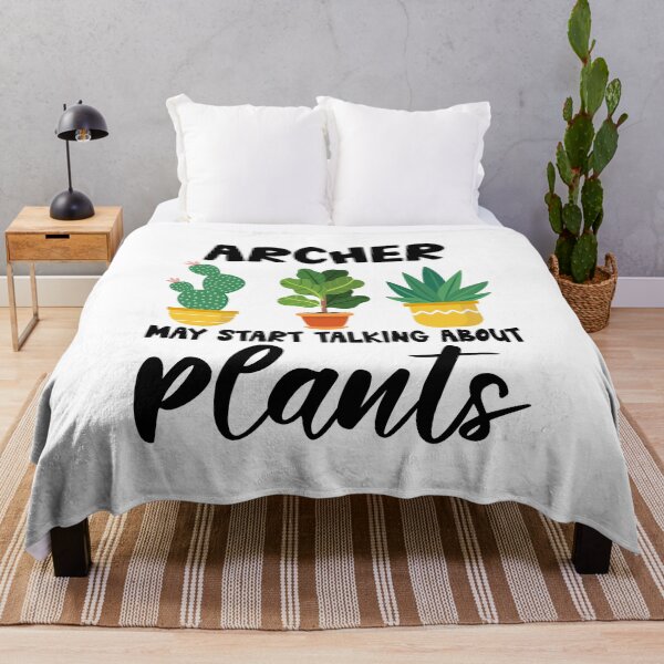 Aperçu de l'œuvre Archer peut commencer à parler de plantes, Archer papa mari jardinier jardinage créée et vendue par Dogs Geeky⭐⭐⭐⭐⭐.