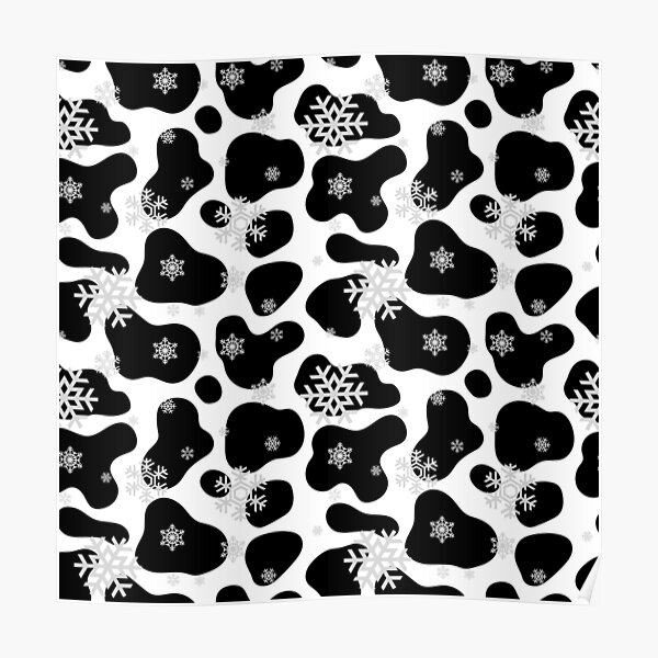 Cute Cow Pattern Animal Print Cow Spots Skin Cow Lover  Art Board Print  for Sale by Team150Designz