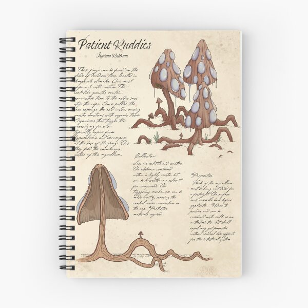Item preview, Patient Ruddies Fantasy Journal Page designed and sold by KrystaThomasArt.
