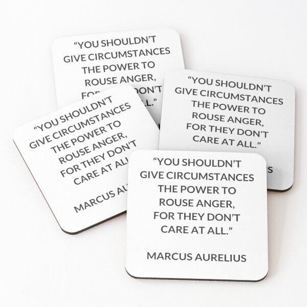 Item preview, MARCUS AURELIUS on Anger - Stoic Philosophy Quote designed and sold by Inspirationmotivation.