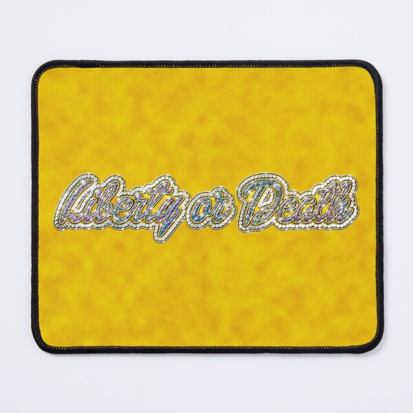 Item preview, Liberty or Death Faux Glitter designed and sold by AuntieVaxxer Official Shop.