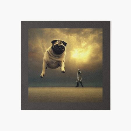 Pugs might discount fly wall art