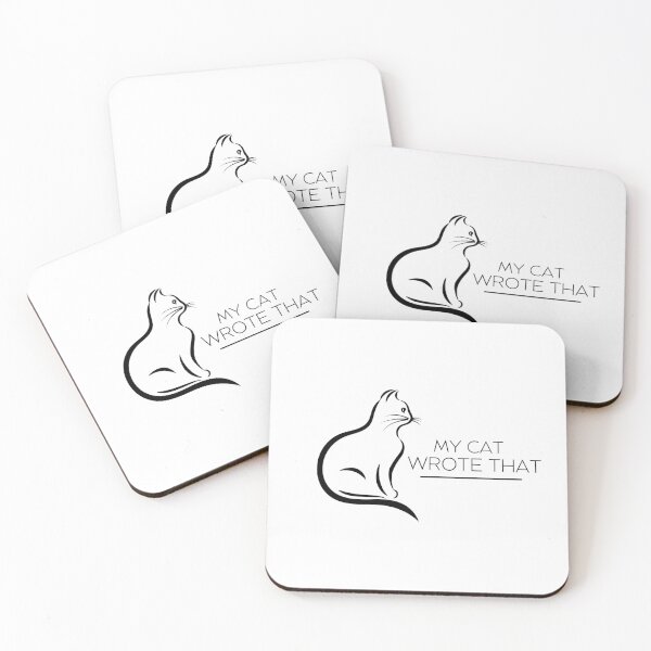 Item preview, MY CAT WROTE THAT designed and sold by YAM-3.