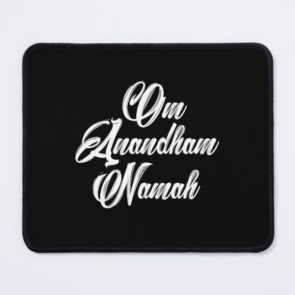 Item preview, Om Anandham Namah (white) designed and sold by didijuca.