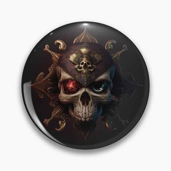 Item preview, Space pirate Skull designed and sold by SerhiiArt.