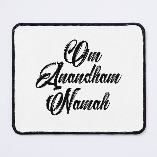 Item preview, Om Anandham Namah (black) designed and sold by didijuca.