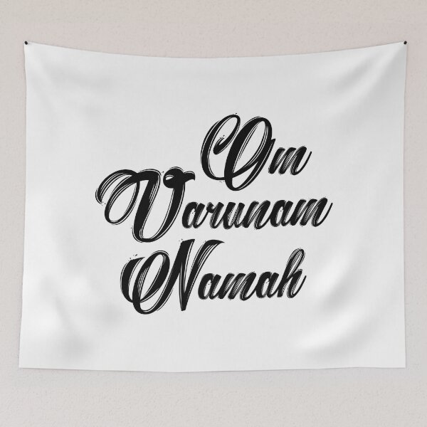 Item preview, Om Varunam Namah (black) designed and sold by didijuca.