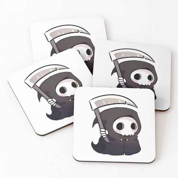 Item preview, Cute grim reaper illustration  designed and sold by Yarafantasyart.