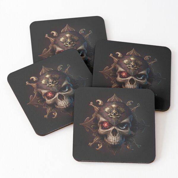 Item preview, Space pirate Skull designed and sold by SerhiiArt.
