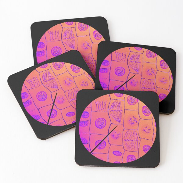 Item preview, Onion Root Tip Mitosis Cell Biology Print designed and sold by ModelOrganism.