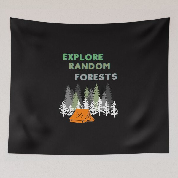 Item preview, Explore Random Forests Joke Coding Data science Design designed and sold by t1n3333.