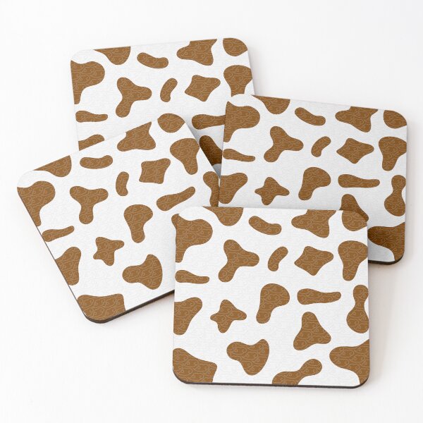Item preview,  Cow Spots clipart brown pattern designed and sold by mystylecorner.