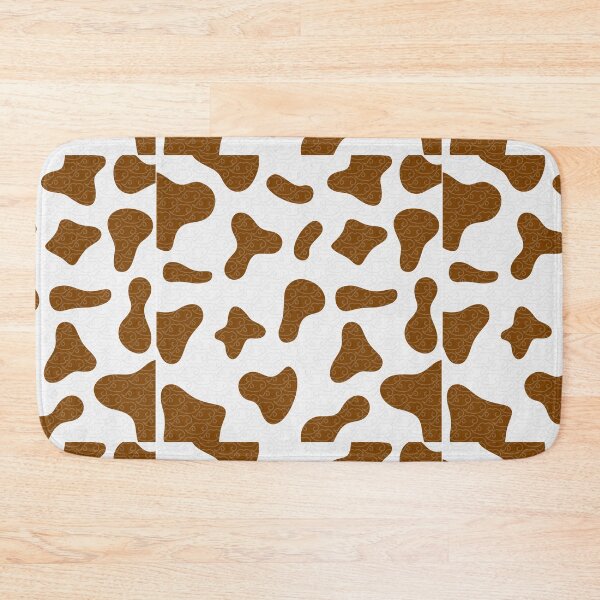 Item preview,  Cow Spots clipart brown pattern designed and sold by mystylecorner.