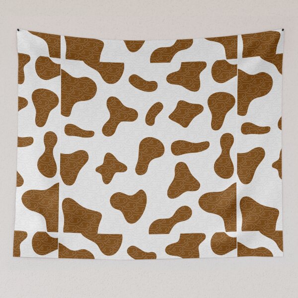 Item preview,  Cow Spots clipart brown pattern designed and sold by mystylecorner.