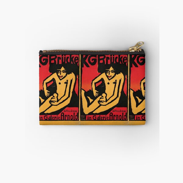Item preview, Ernst Ludwig Kirchner  Poster for the exhibition for the artists’ group ‘Die Brücke’ at the Arnold Gallery Dresden (1910) designed and sold by TeeARTHY.