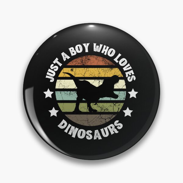 Item preview, Just a Boy Who Loves Dinosaurs T-Rex Fossil Pet Cute Funny Happy Sarcastic Spiritual Animal Birthday Gift T-Shirt designed and sold by EpsilonEridani.