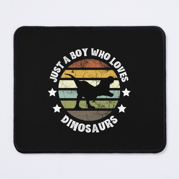 Item preview, Just a Boy Who Loves Dinosaurs T-Rex Fossil Pet Cute Funny Happy Sarcastic Spiritual Animal Birthday Gift T-Shirt designed and sold by EpsilonEridani.