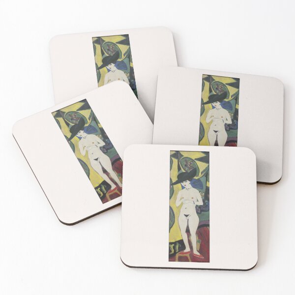 Item preview, Ernst Ludwig Kirchner Nude with Hat  designed and sold by TeeARTHY.