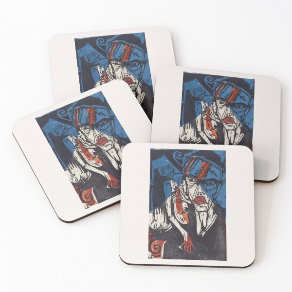 Item preview, Ernst Ludwig Kirchner Kämpfe – Qualen der Liebe designed and sold by TeeARTHY.