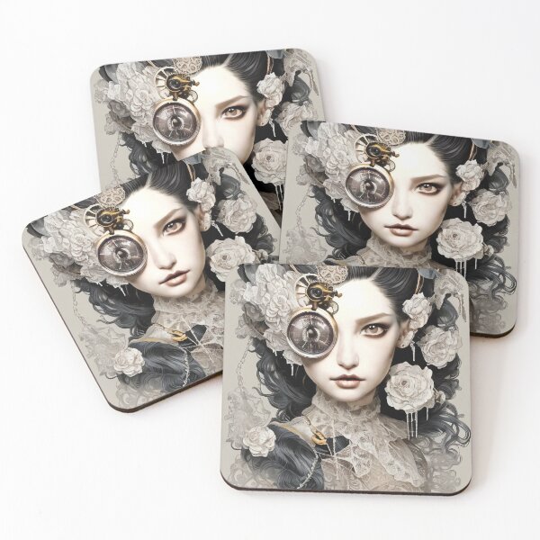 Item preview, Adeline Steampunk Girl Portrait  designed and sold by Kamiri.