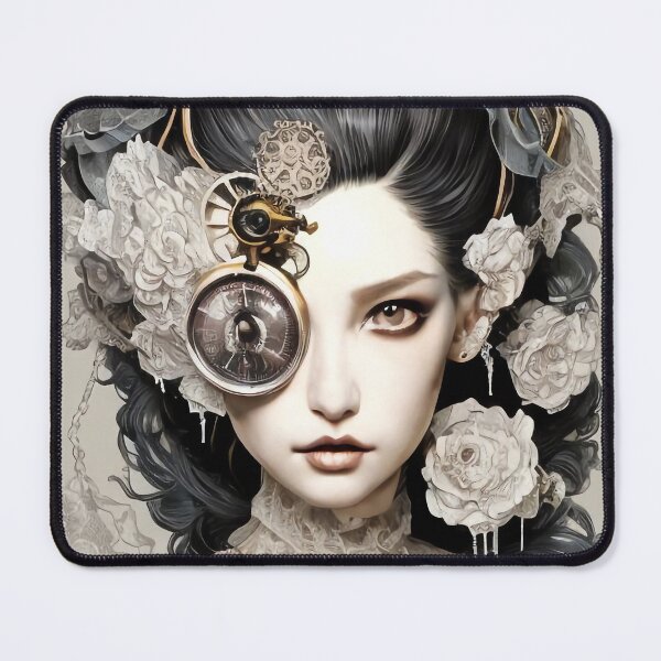 Item preview, Adeline Steampunk Girl Portrait designed and sold by Kamiri.