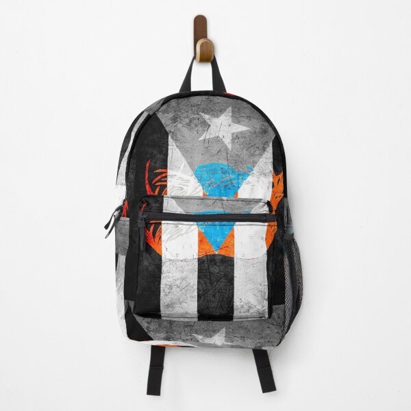 Item preview, La pava puertorican traditional hat and B&W flag designed and sold by erozzz.