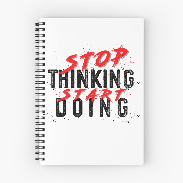 Item preview, Stop Thinking Start Doing designed and sold by AK-BOUTIQUE.