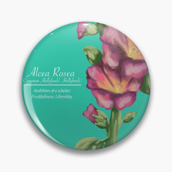 Item preview, Alcea Rosea designed and sold by CraftyCulture09.