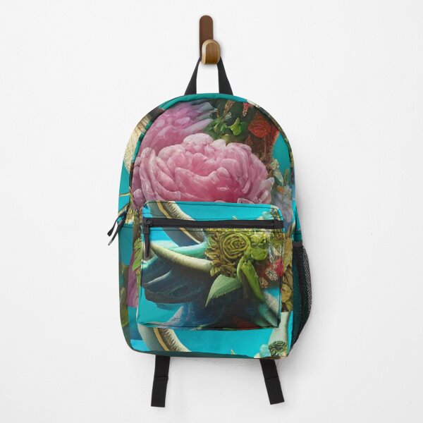 Item preview, hyper detailed close-up portrait of mythical dragon creature covered in rococo flower designed and sold by Design Repo.
