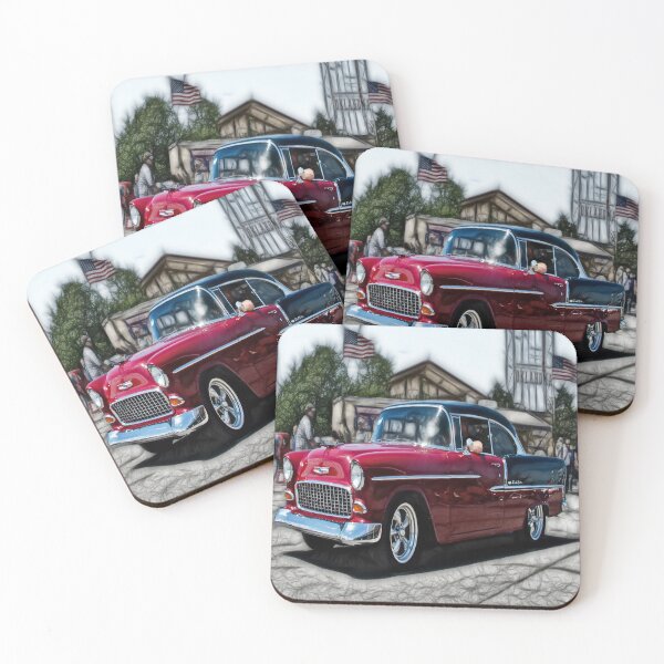 Item preview, Double Nickel,......55 Chevy, car show OKC,USA designed and sold by JohnDSmith.