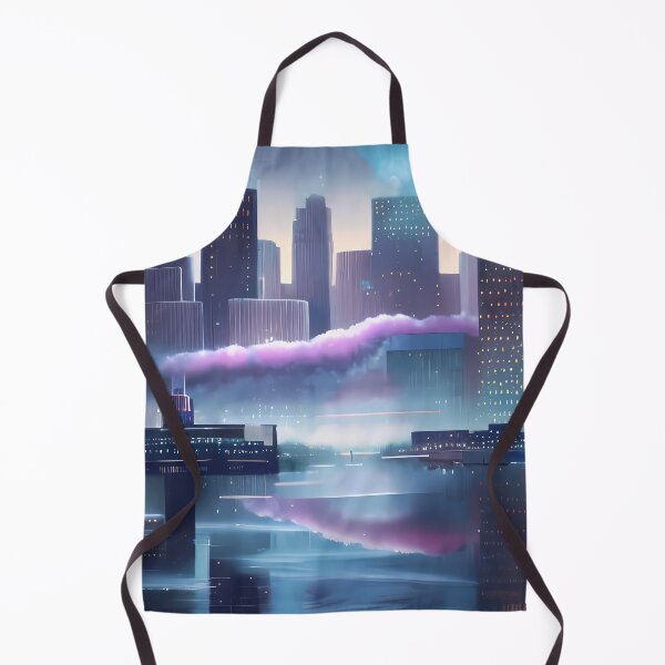 Item preview, Cyber punk city designed and sold by BigBrainArtwork.