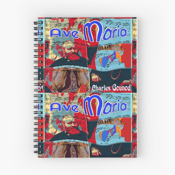 Item preview, ATTRACTIVE PORTRAIT OF CHARLES GOUNOD - MUSICIAN COMPOSER - VIRTUAL CONCERT ORGAN TRUMPET DUO - FUNNY MUSIC SCORE AVE MARIA PATCHWORK PATTERN - GREAT GIFT FOR ORGANISTS AND TRUMPETERS designed and sold by Ralek.