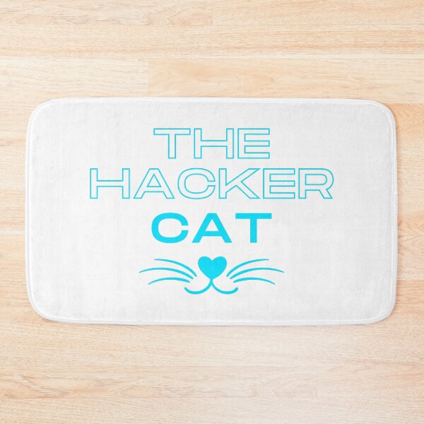 Item preview, The hacker cat funny minimalistic design designed and sold by DigitalMagShop.
