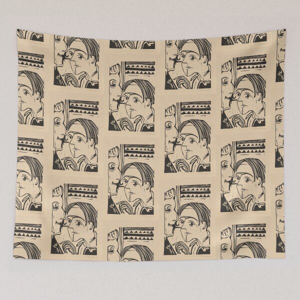 Item preview, Ernst Ludwig Kirchner Frau und Mann (1927) designed and sold by TeeARTHY.