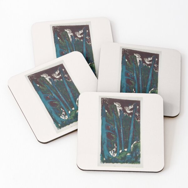 Item preview, Ernst Ludwig Kirchner  Fir Trees (1918) designed and sold by TeeARTHY.