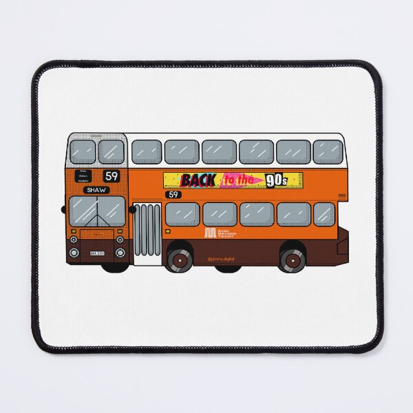 Item preview, Greater Manchester Transport orange 1980s-1990s bus flux system designed and sold by jimmy-digital.