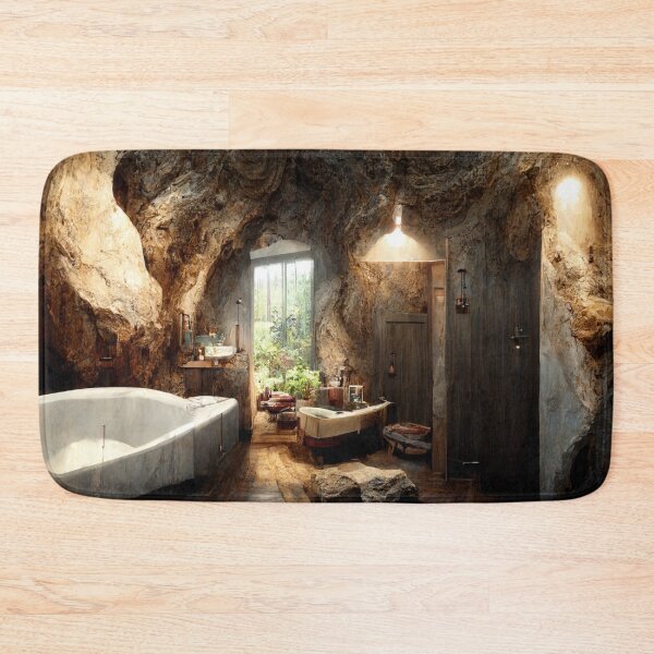 Item preview, Underground-Cave Bathroom 1 designed and sold by Styxiann.