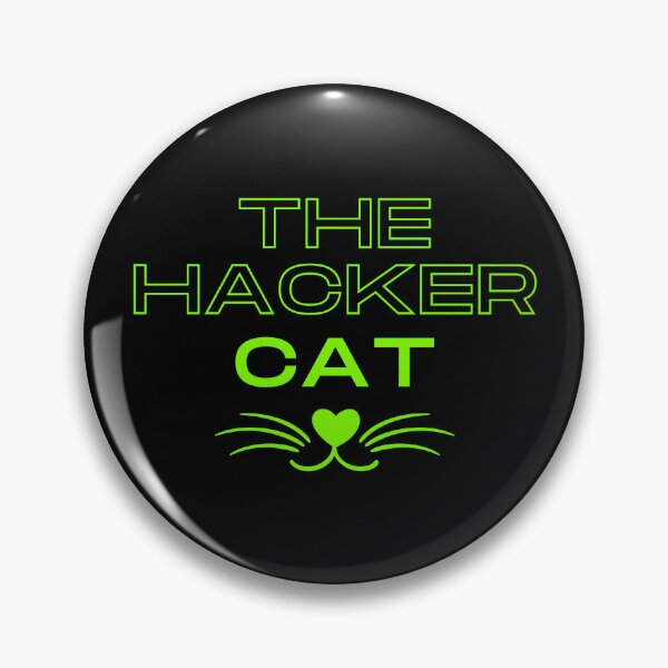Item preview, The hacker cat funny minimalistic design designed and sold by DigitalMagShop.